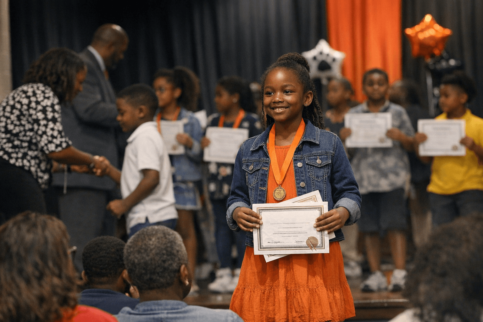 Allendale-Fairfax Elementary Honors Scholars at Third Quarter Awards Day