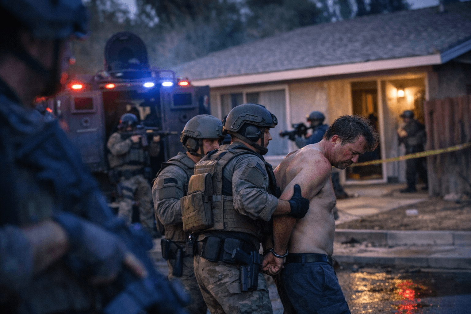 Clovis police arrest man after hours-long domestic violence standoff, barricade