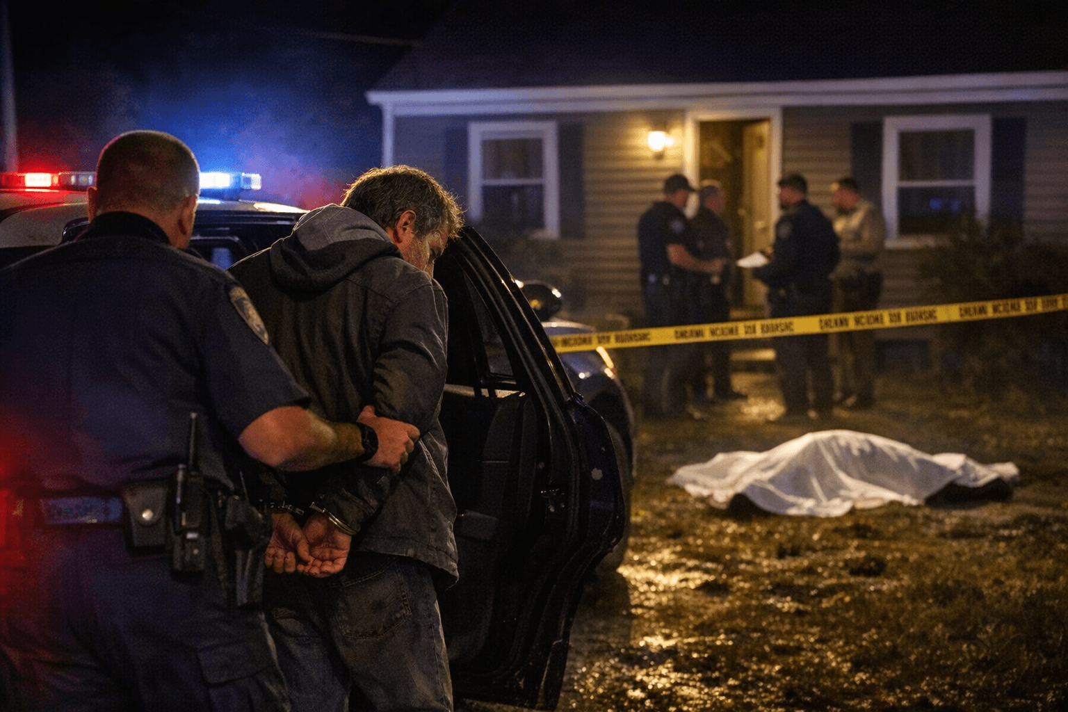 Brunswick man charged with murder after suspicious death investigation