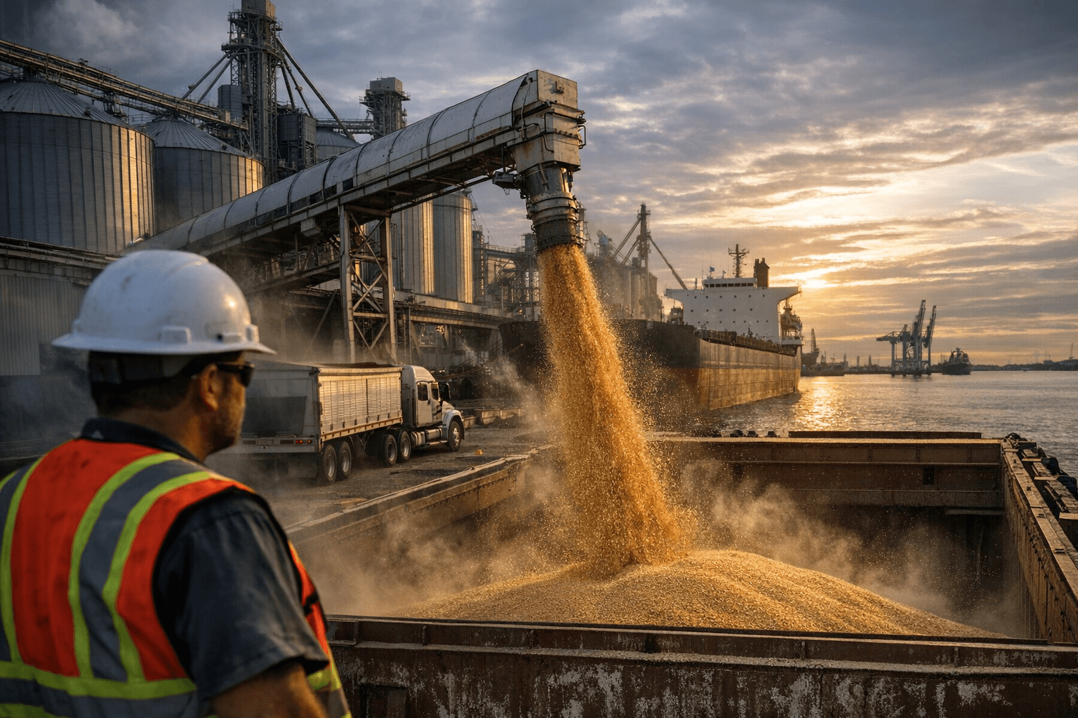 Baltimore Port grain facility aims to cut costs, boost exports