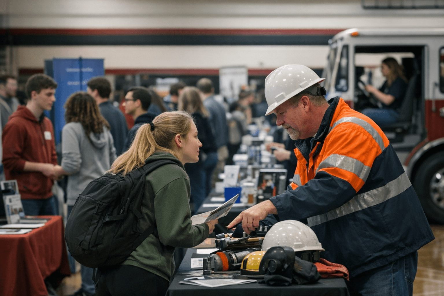 North Ed career fair connects 1,200 students with 100 employers