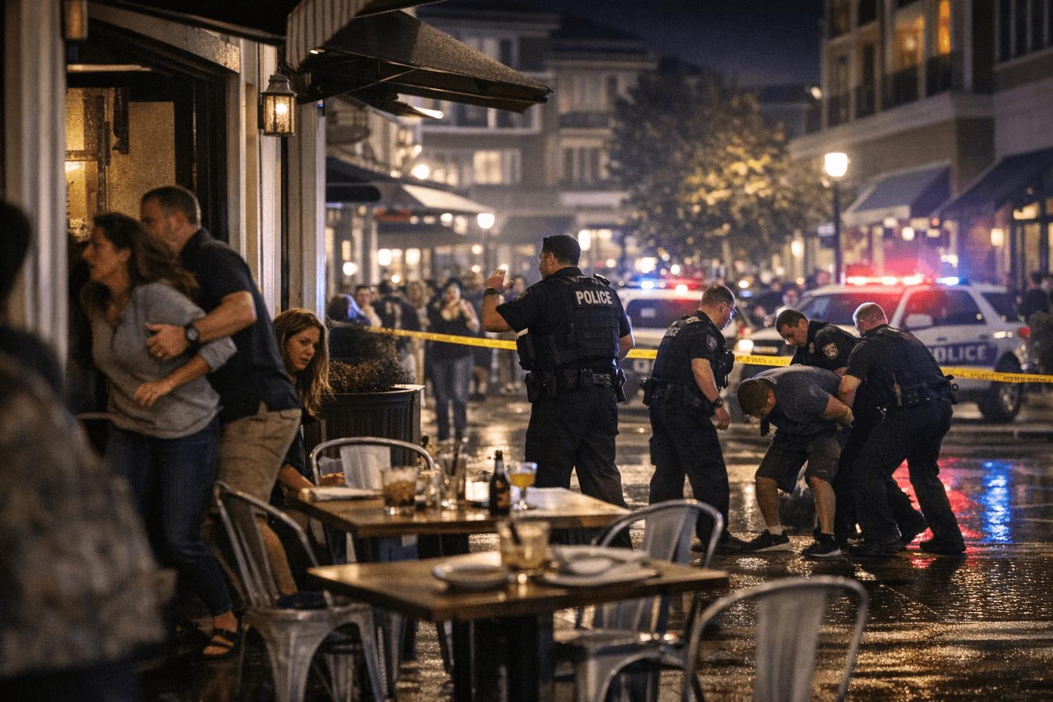 Gun scare sparks panic at Birkdale Village, police say no shots fired