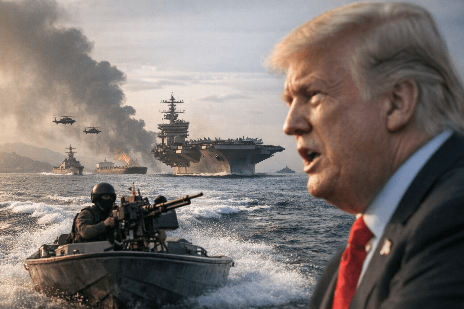 Trump floats Iran naval blockade after failed Islamabad peace talks