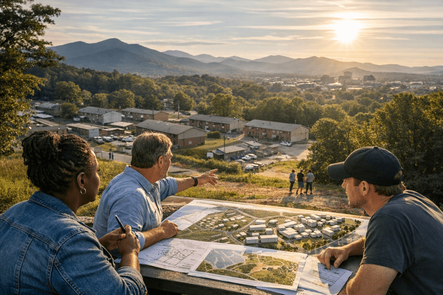 Asheville, HACA and PEAK Academy plan Deaverview master plan