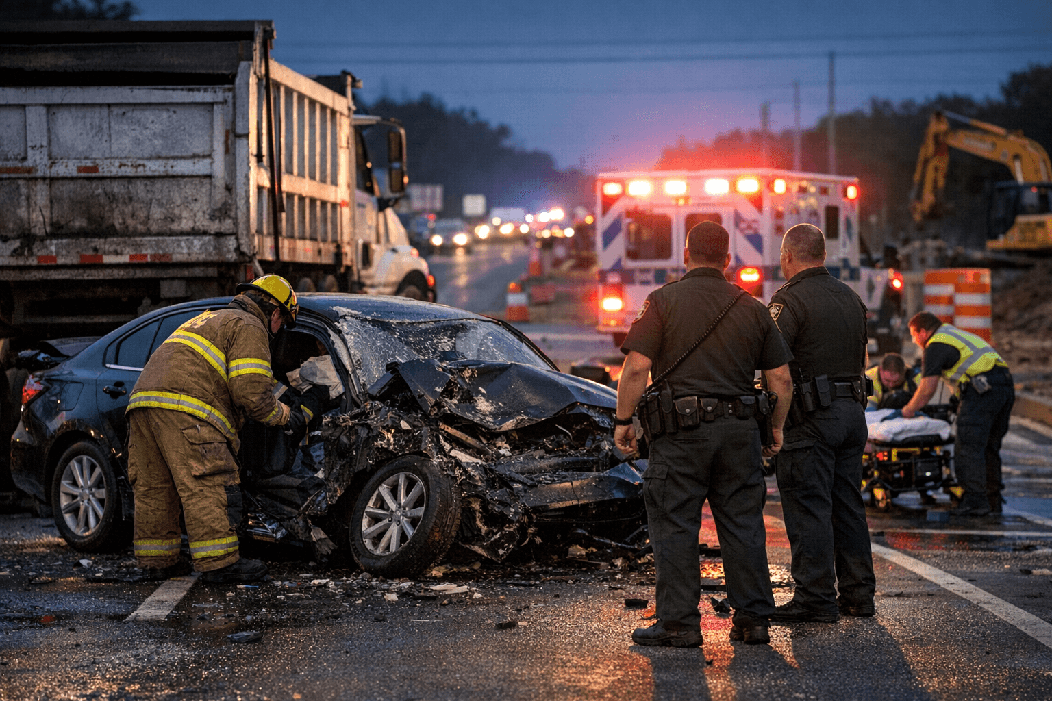 Crash blocks US 301 at Ridge Manor Boulevard in Hernando County