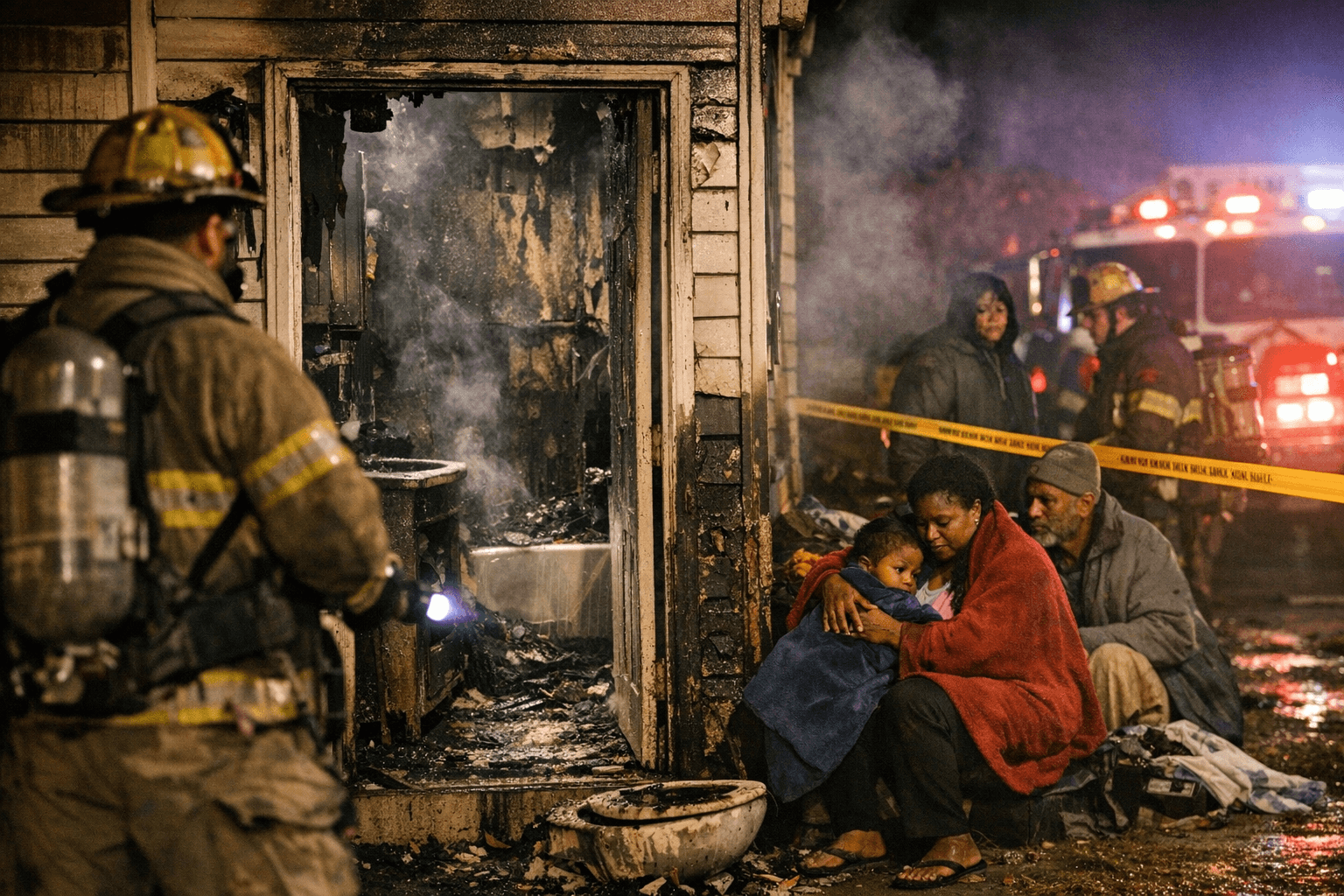 Coral Hills bathroom fire displaces six, cause under investigation