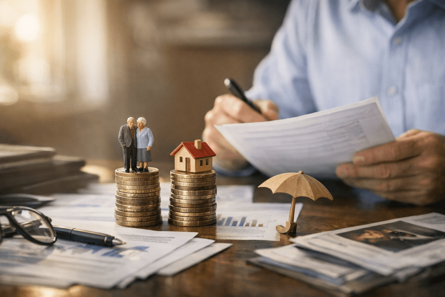 קרן פנסיה מקיפה וכללית: איך משלבים חיסכון וכיסוי ביטוחי