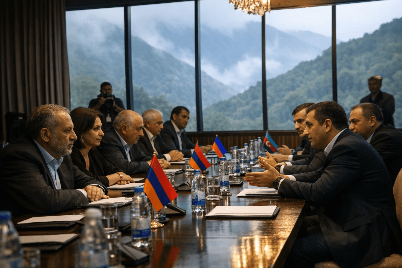 Armenian, Azerbaijani civil society meet in Gabala for peace talks