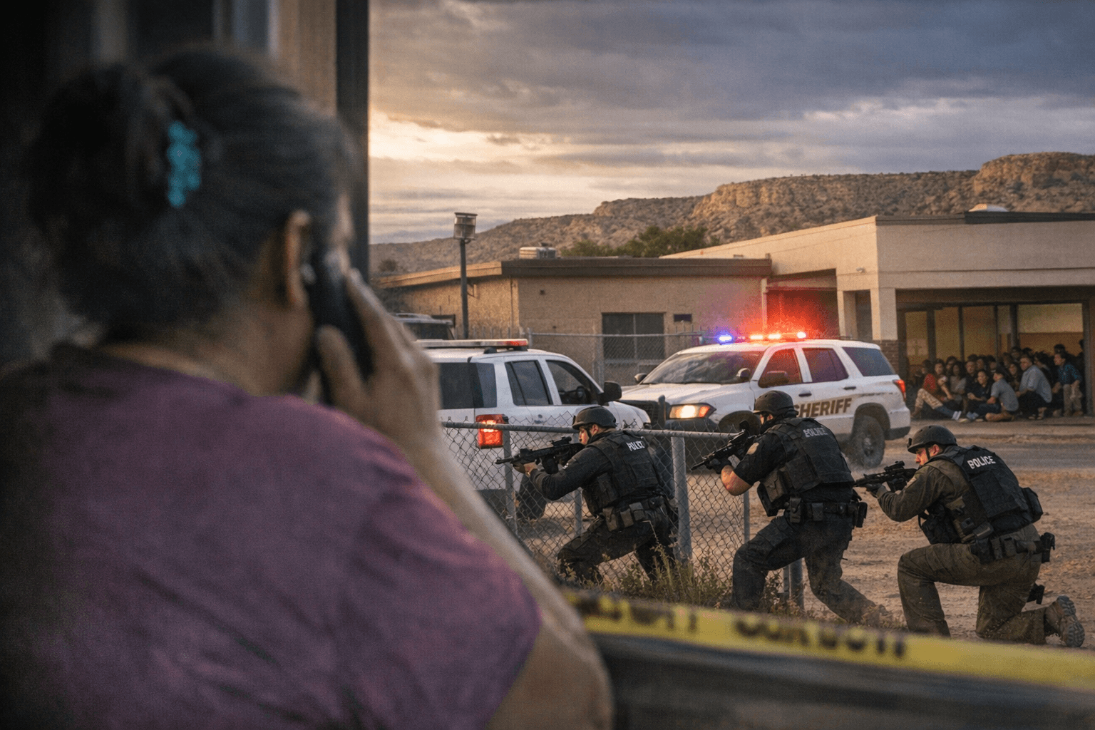 Rifle Threat Prompts To’Hajiilee School Lockdown, Slow Response Raises Alarm