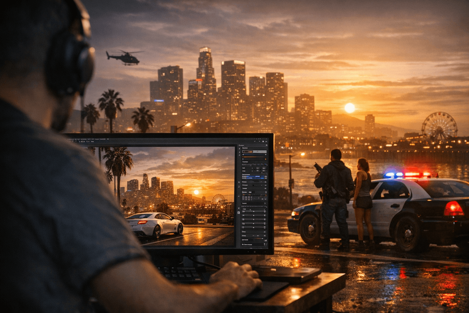 NaturalVision GTA 5 mod set for major free visual update by April's end