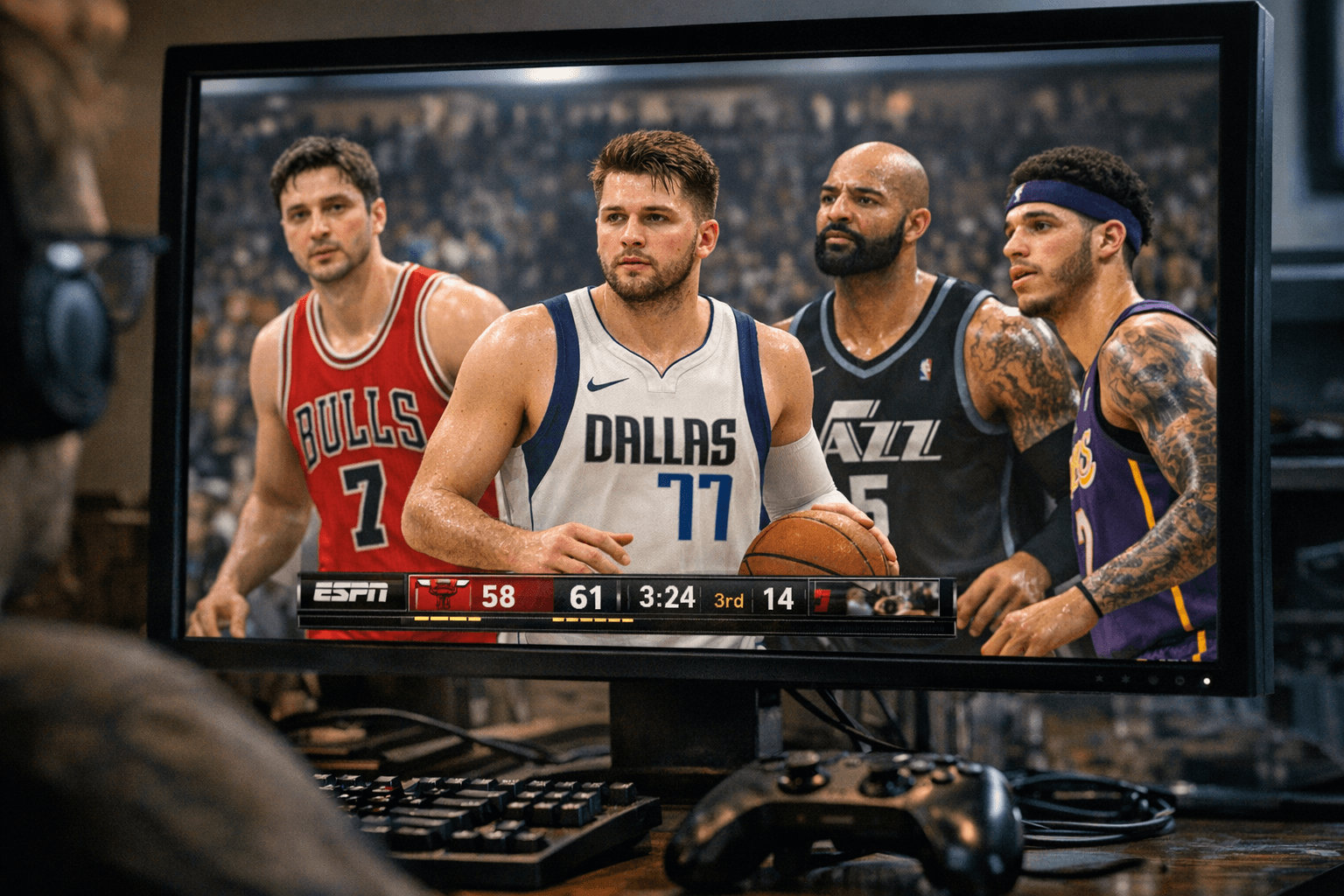 NBA 2K26 PC mods add Kukoc, Doncic, Boozer, and ESPN scoreboard tweaks