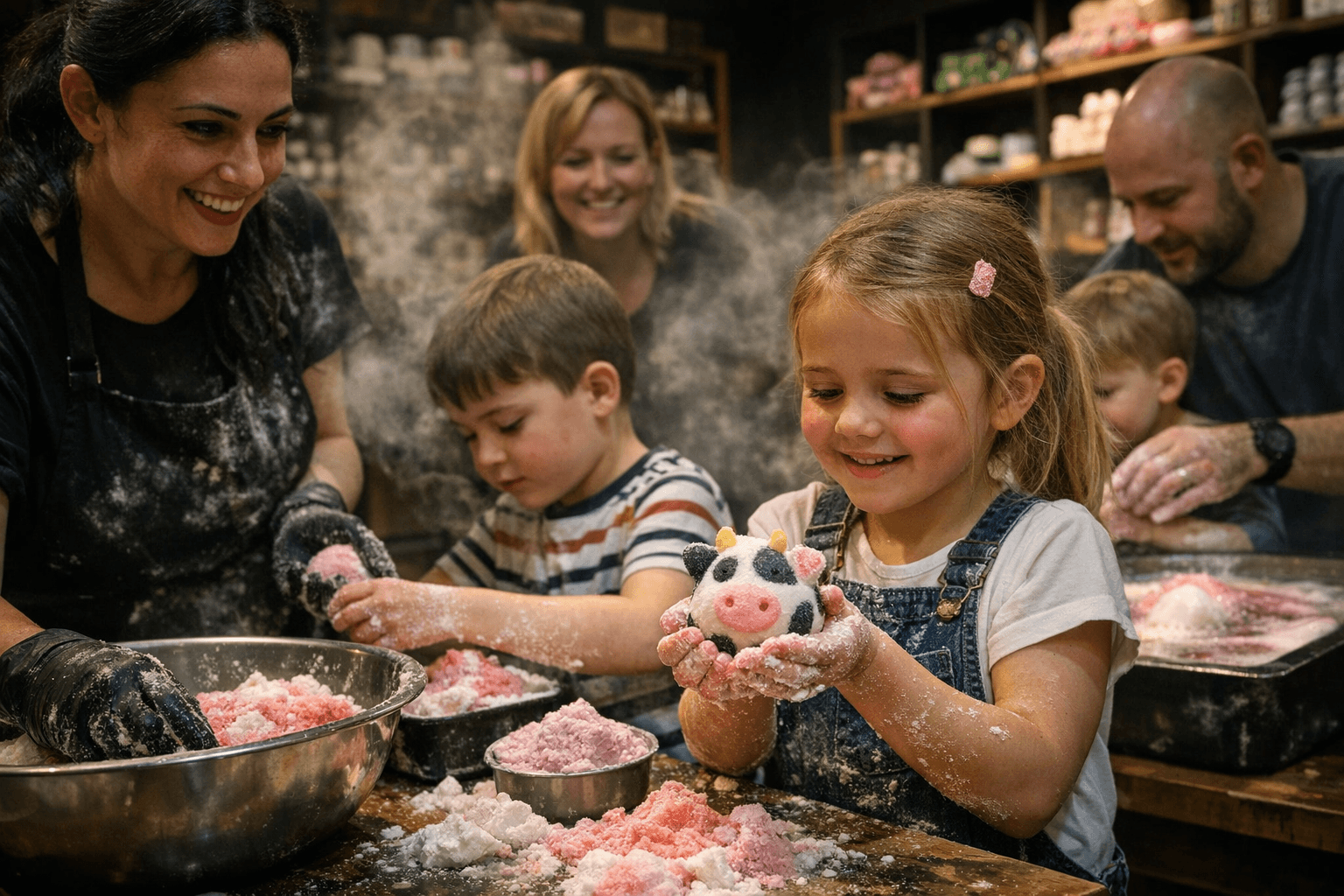 LUSH Sunderland offers Toby’s Magic Cow bath bomb session for families