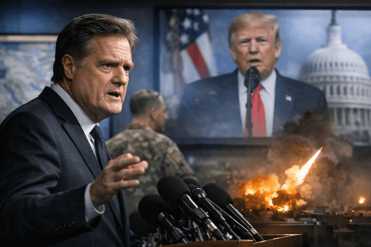 Turner defends Trump’s Iran strikes as Congress weighs war powers limits