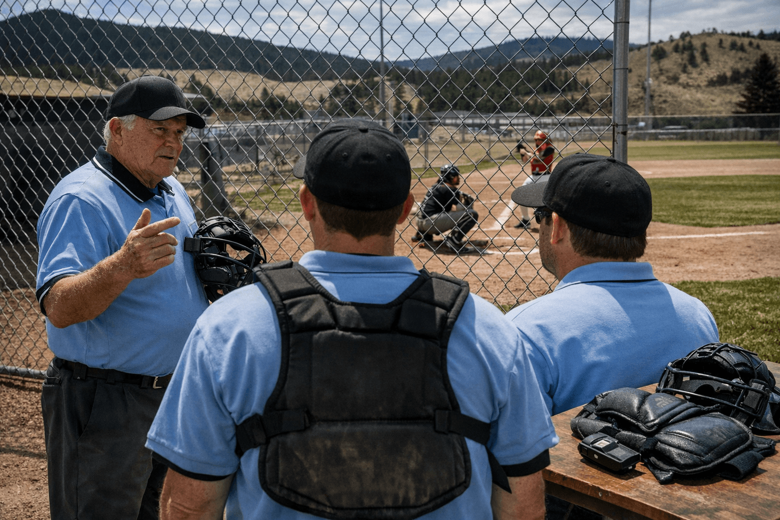 Helena clinic recruits new umpires as statewide shortage threatens games