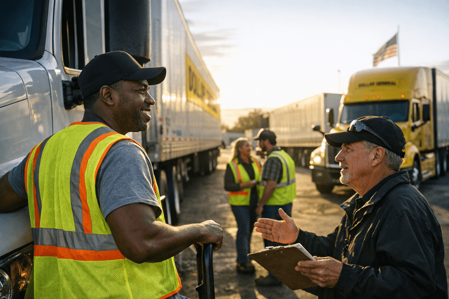 Dollar General Fleet page highlights safety, benefits, and CDL advancement