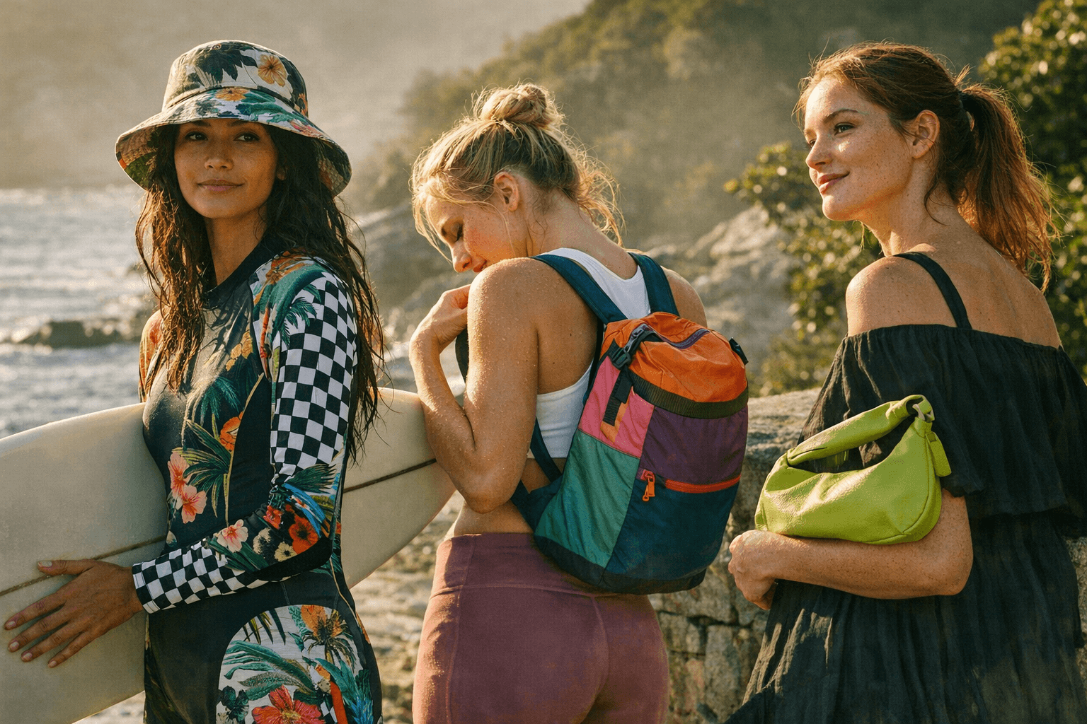 Fresh fashion gifts from FARM Rio, FP Movement, and GANNI drops