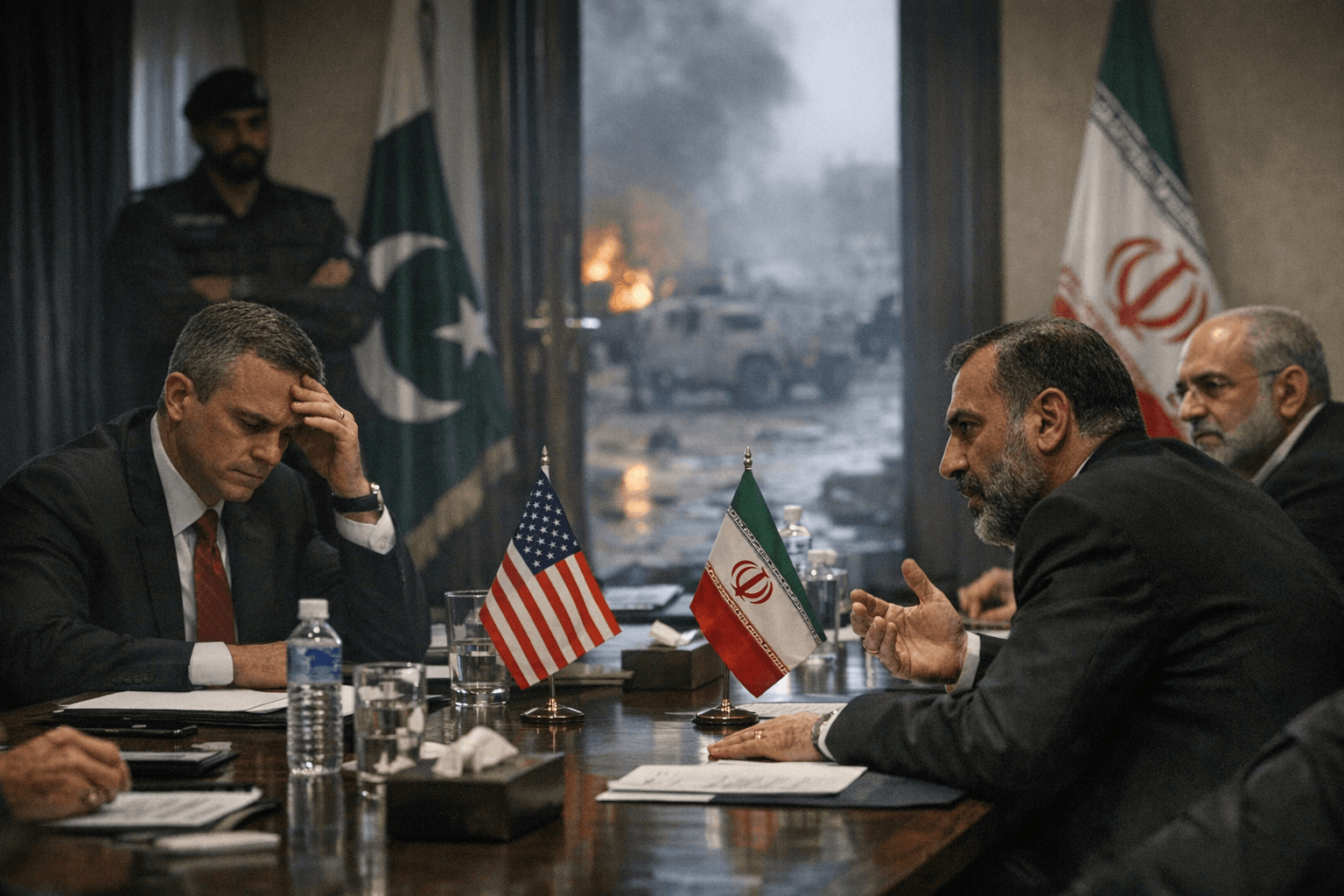 U.S., Iran talks fail in Pakistan as ceasefire hangs by a thread