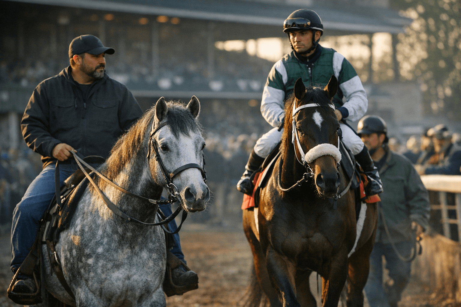 Barber Road delights fans as stable pony for Johnny Ortiz at Keeneland