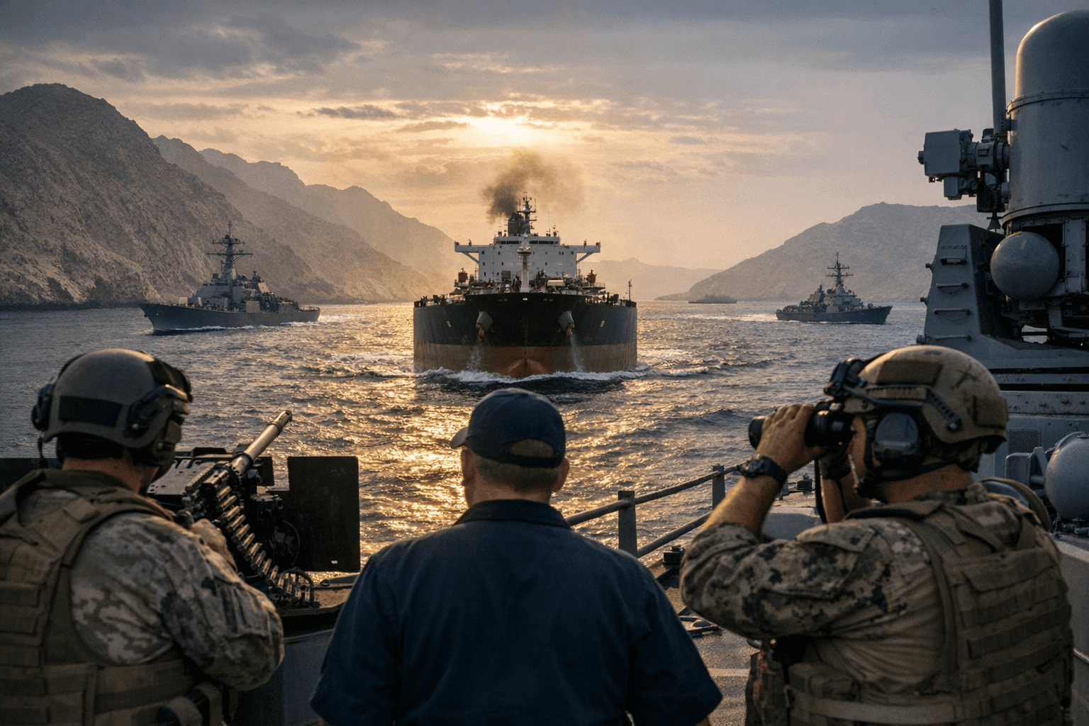 Trump Says U.S. Will Blockade Strait of Hormuz, Raising Global Energy Risks