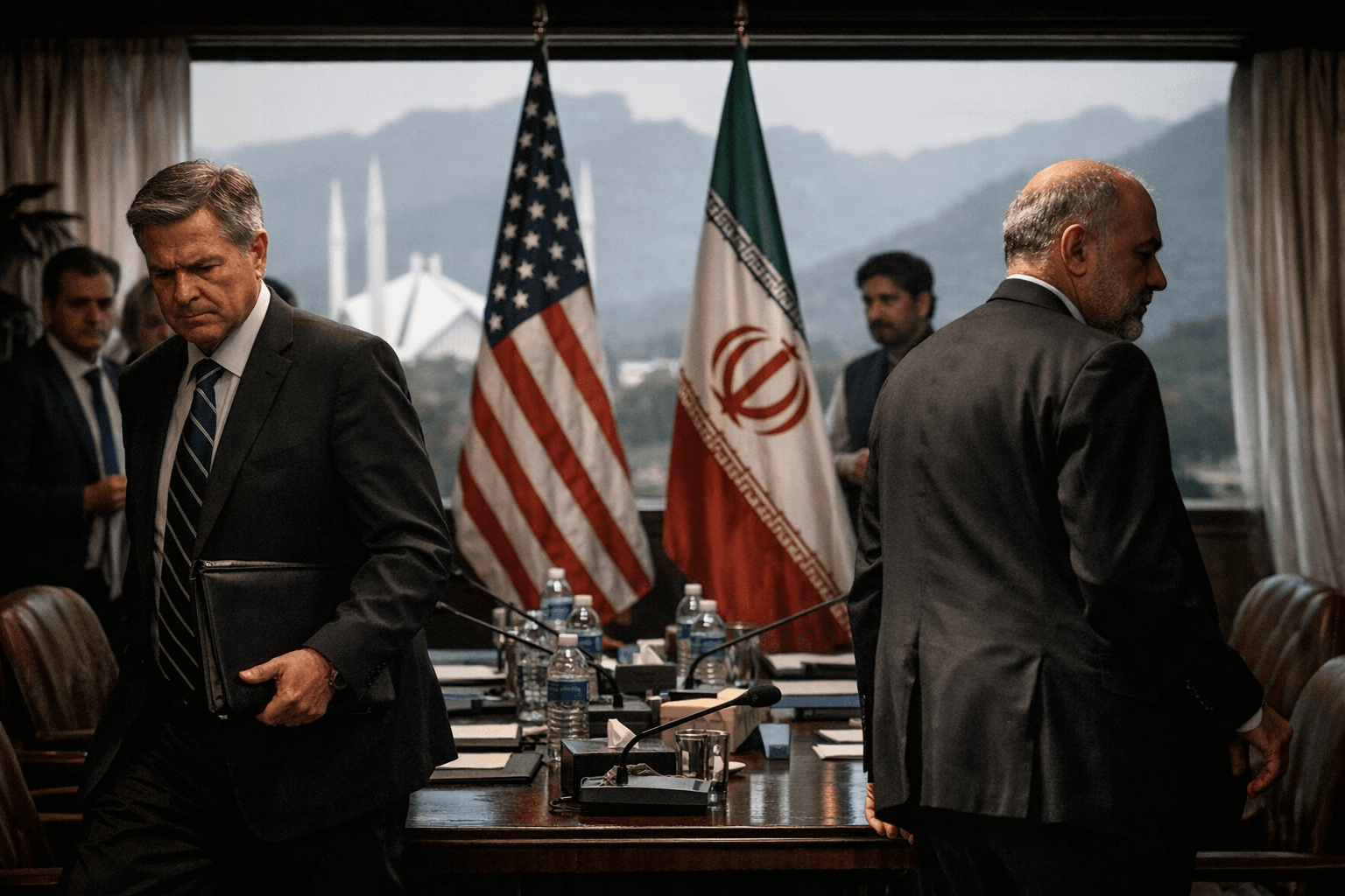 U.S. and Iran talks in Islamabad end without breakthrough after 21 hours