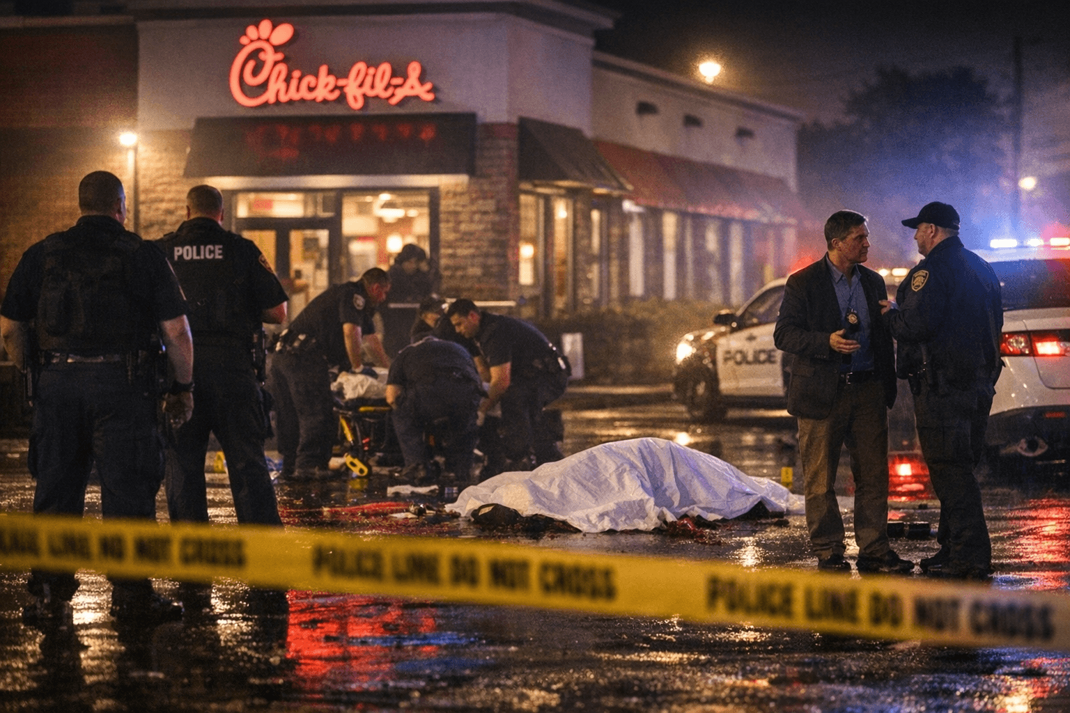 1 killed, 6 injured in shooting at New Jersey Chick-fil-A