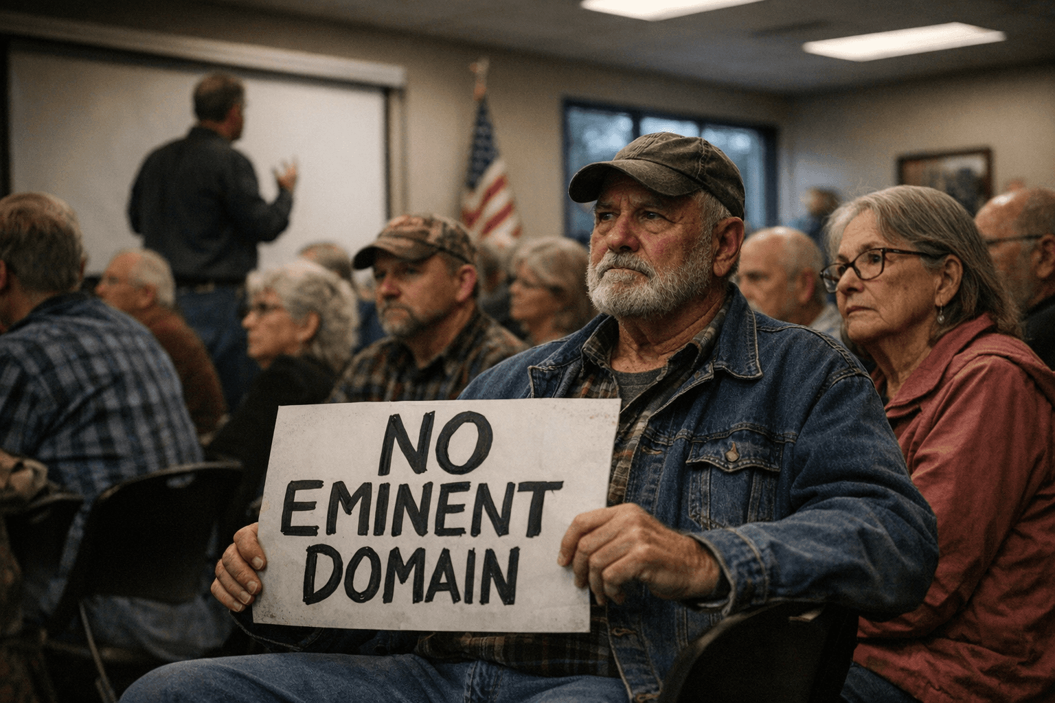 Benton County residents oppose industrial authority, cite eminent domain concerns
