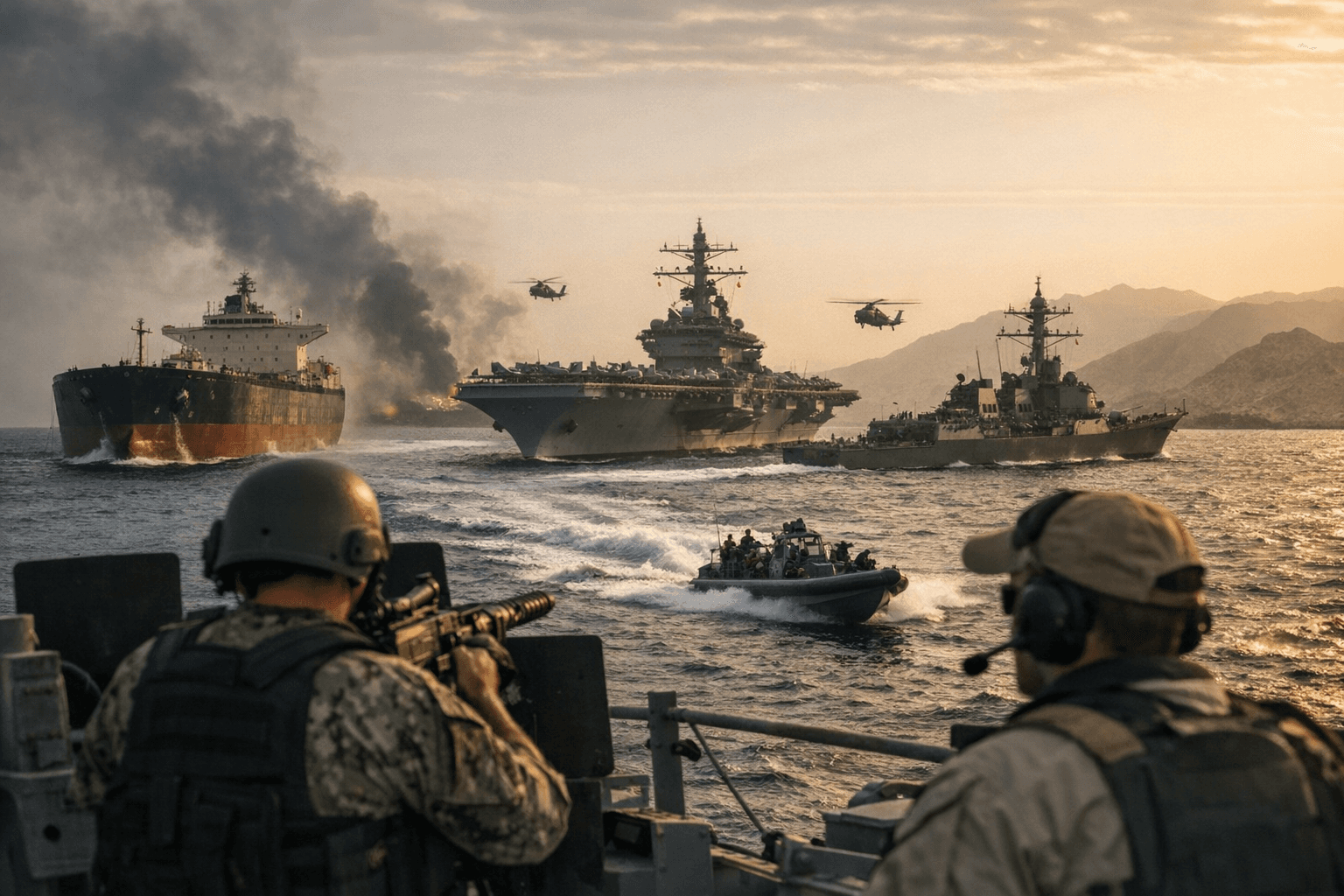 Trump orders U.S. blockade of Strait of Hormuz after failed talks