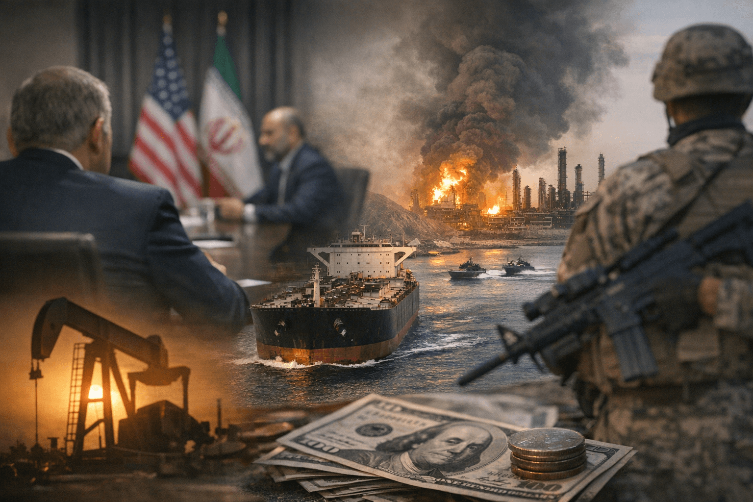 US-Iran Talks Collapse, Raising Risks for Markets and Energy Flows