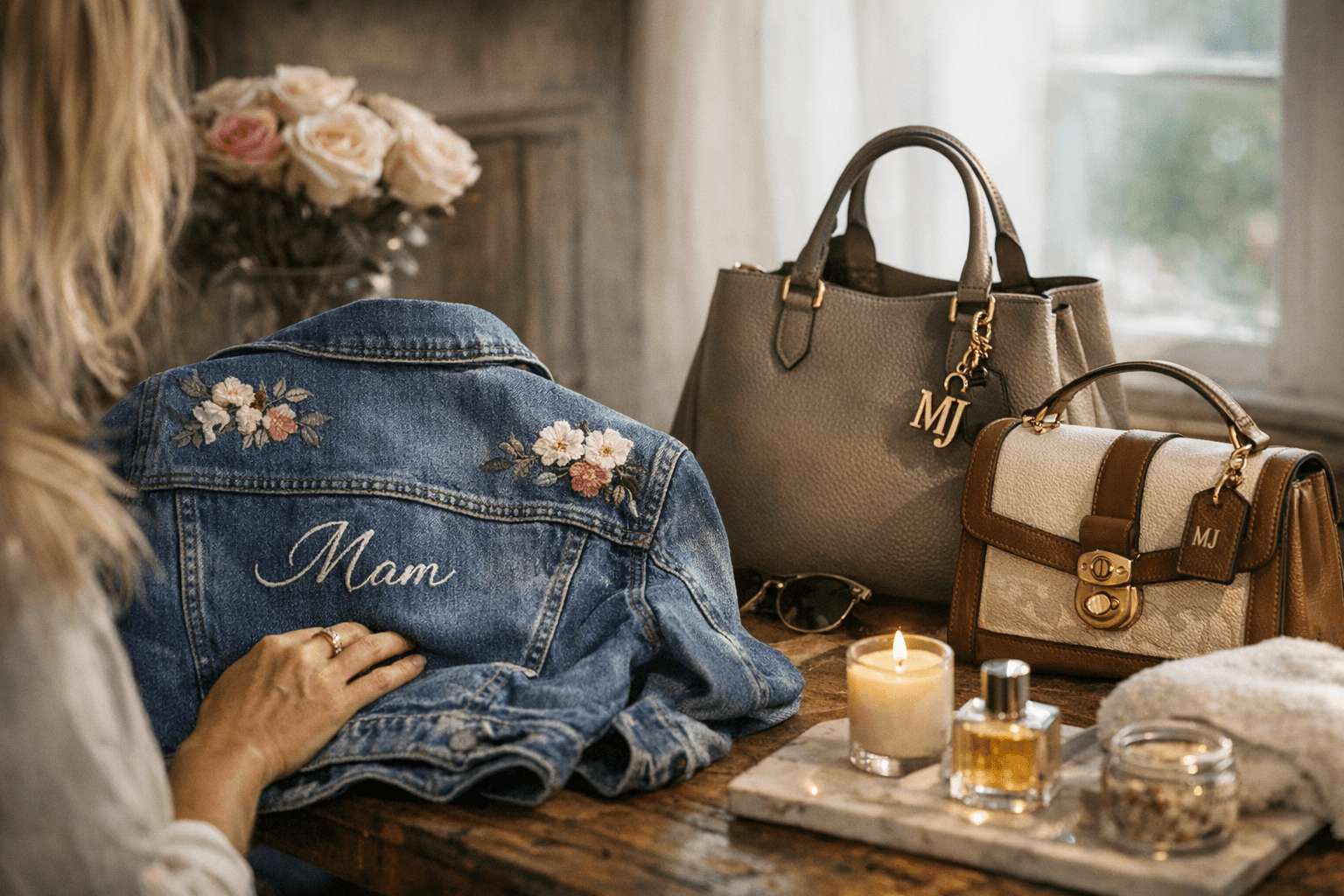 Mother's Day gifts go fashion-forward with personalized denim and bags