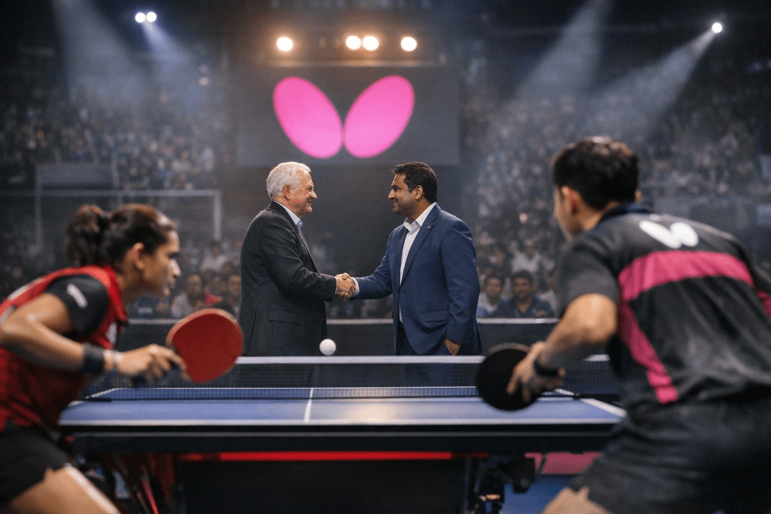 Butterfly signs five-year title deal with Ultimate Table Tennis in India
