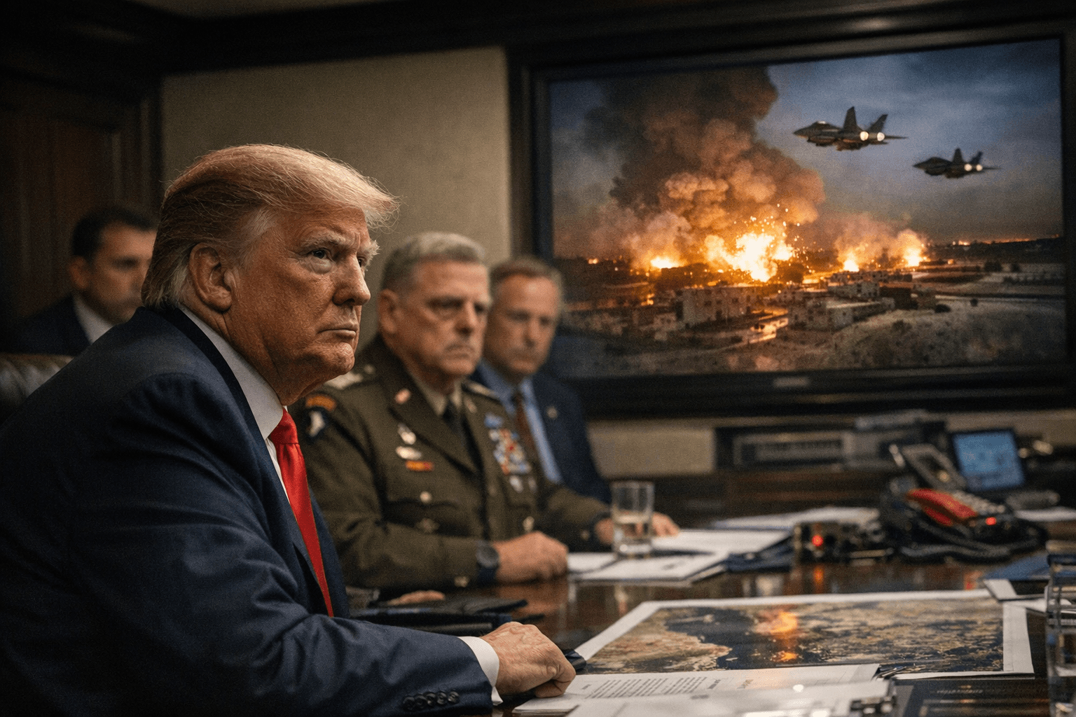 Trump Weighs Limited Strikes on Iran After Talks Collapse