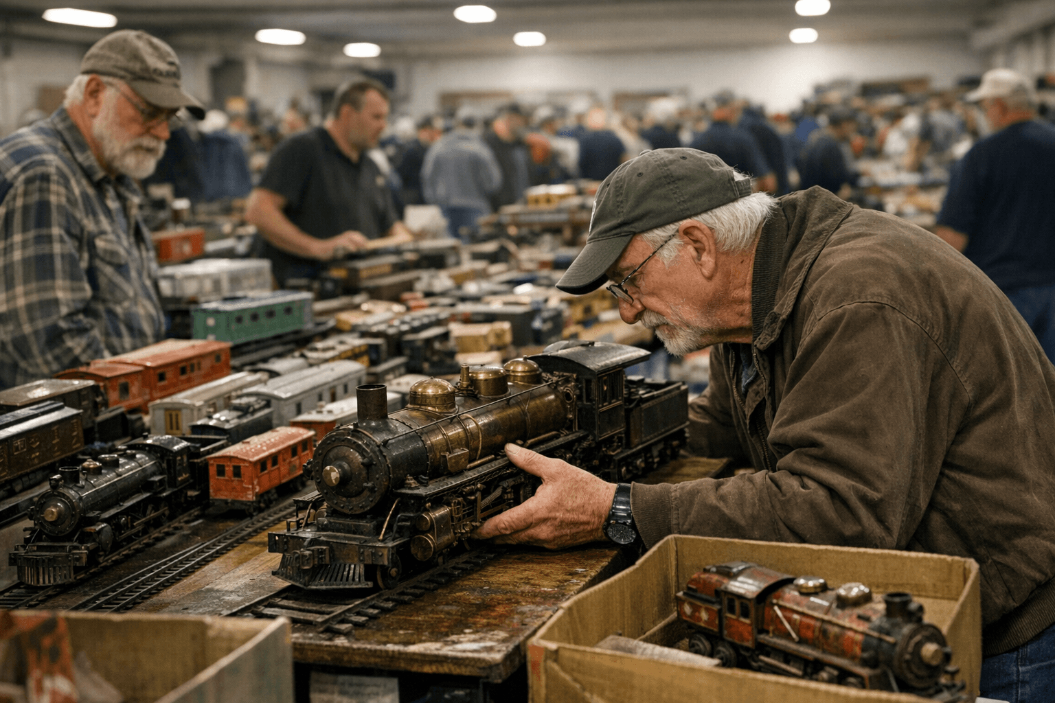 Austintown Model Train Flea Market Draws 70 Vendors, Rare Finds