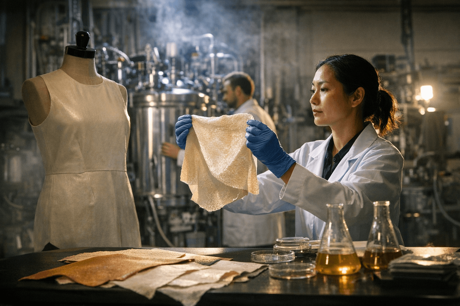 Biofabricated Fashion Turns Toward Reality as Scaling Challenges Mount