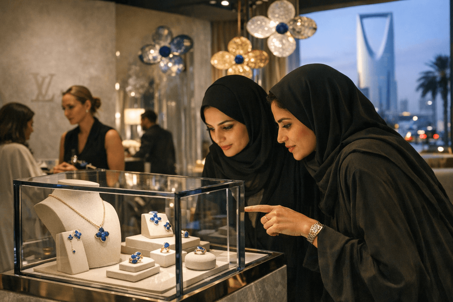 Louis Vuitton debuts Color Blossom pop-up in Riyadh with new sodalite jewels