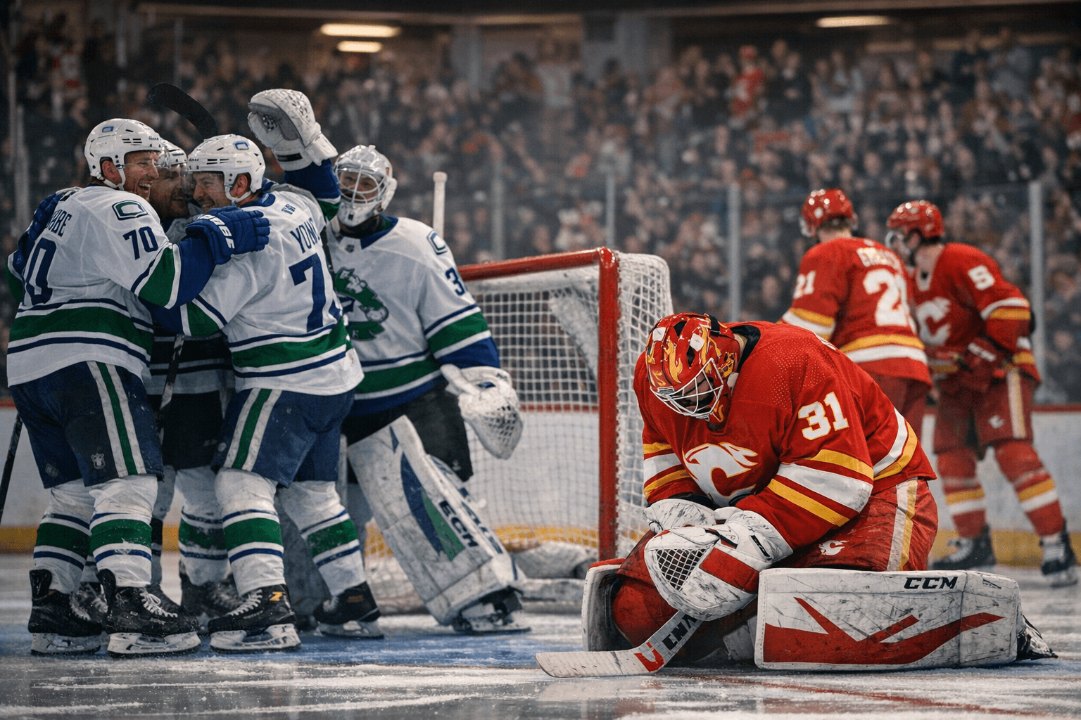 Abbotsford blanks Calgary 4-0 in Wranglers' final home game