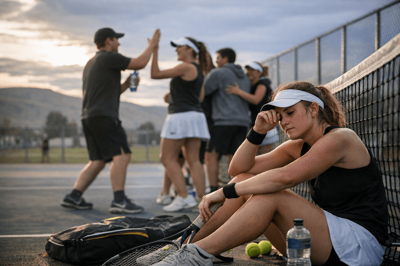 Baker tennis teams dominate Nyssa, win 11 of 12 matches on road
