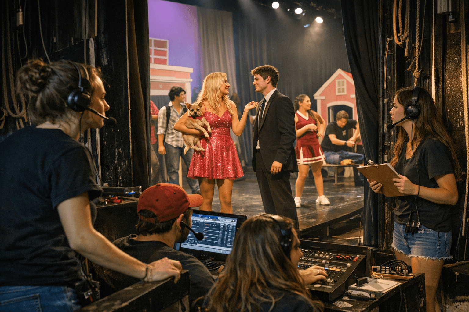 Key West High School students stage Legally Blonde musical, learn theater teamwork