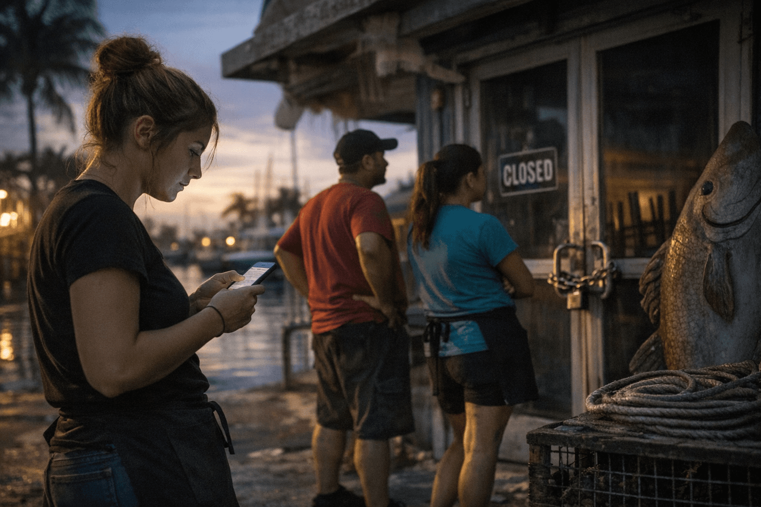 Brutus Land & Sea closes suddenly, leaving Marathon workers stunned