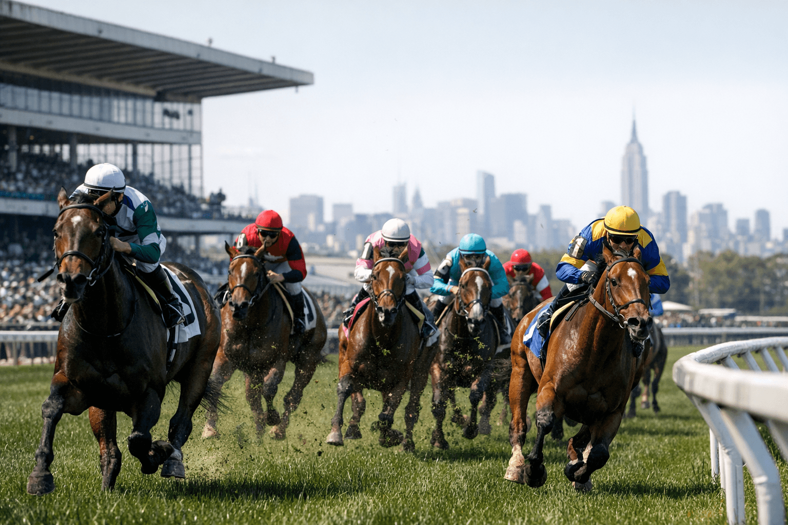 Aqueduct turf racing returns April 16, boosting spring card at the Big A