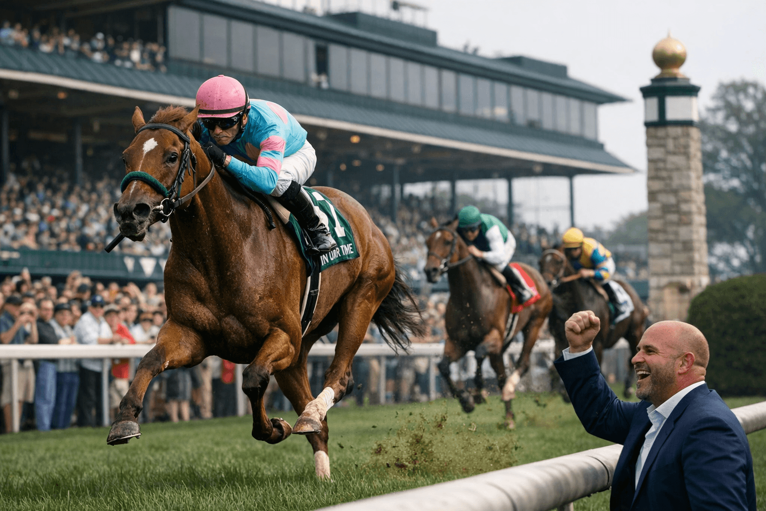 In Our Time delivers Resolute Racing's first Keeneland graded win