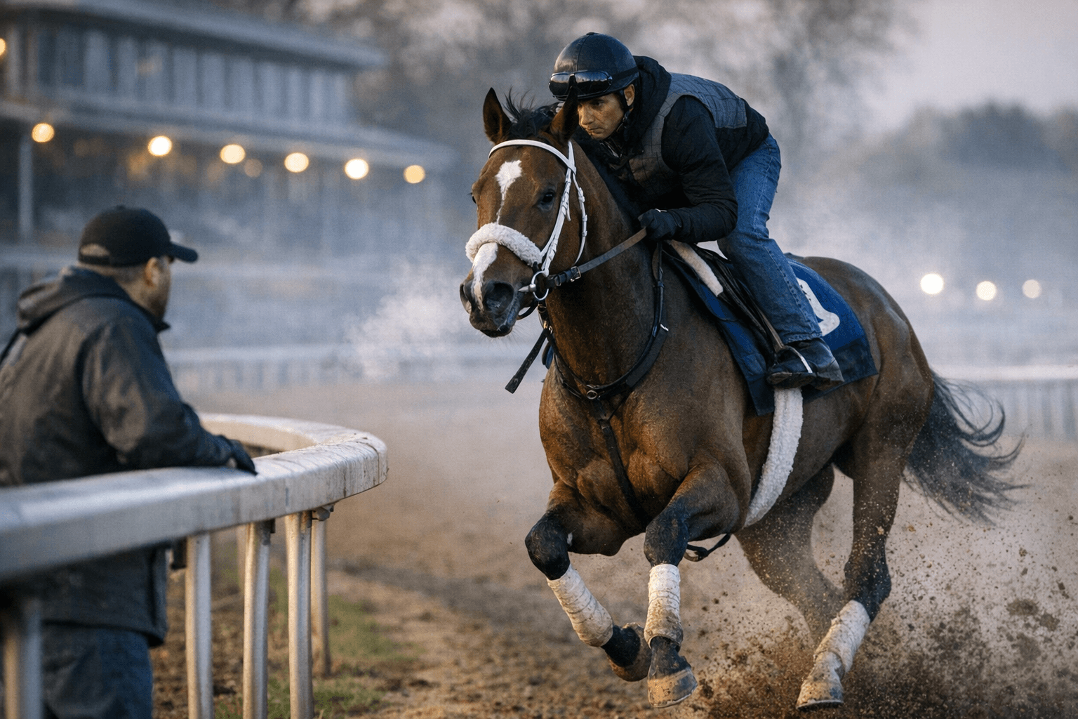 Silent Tactic sharpens for Kentucky Derby after easy Oaklawn work