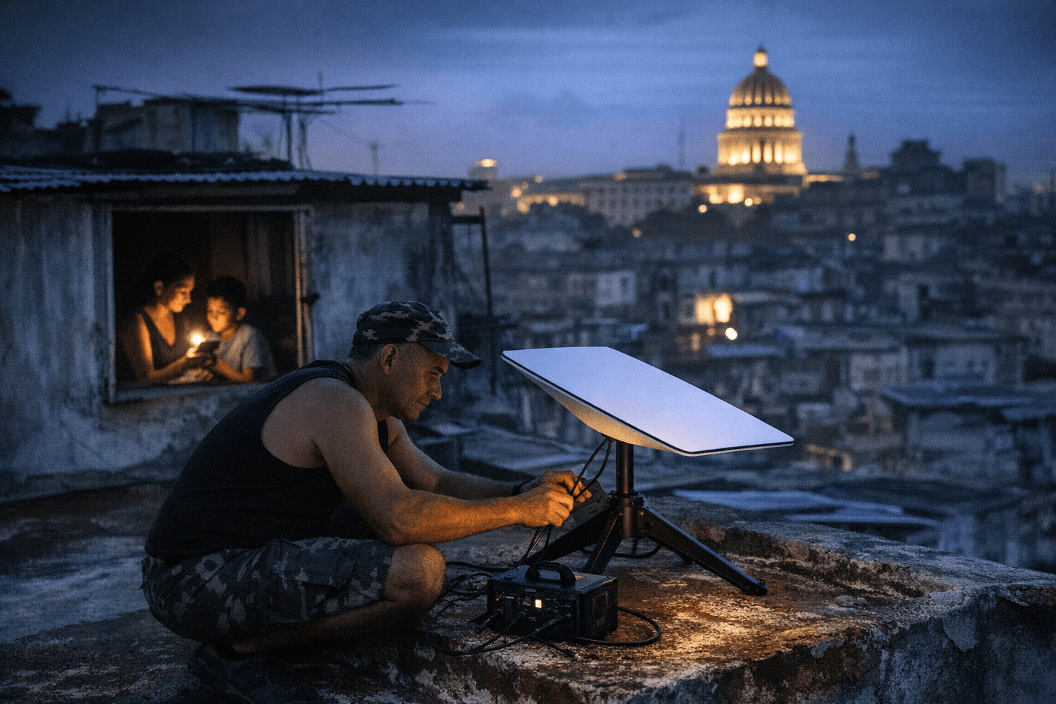 Starlink spreads quietly across Cuba as blackouts cripple internet access