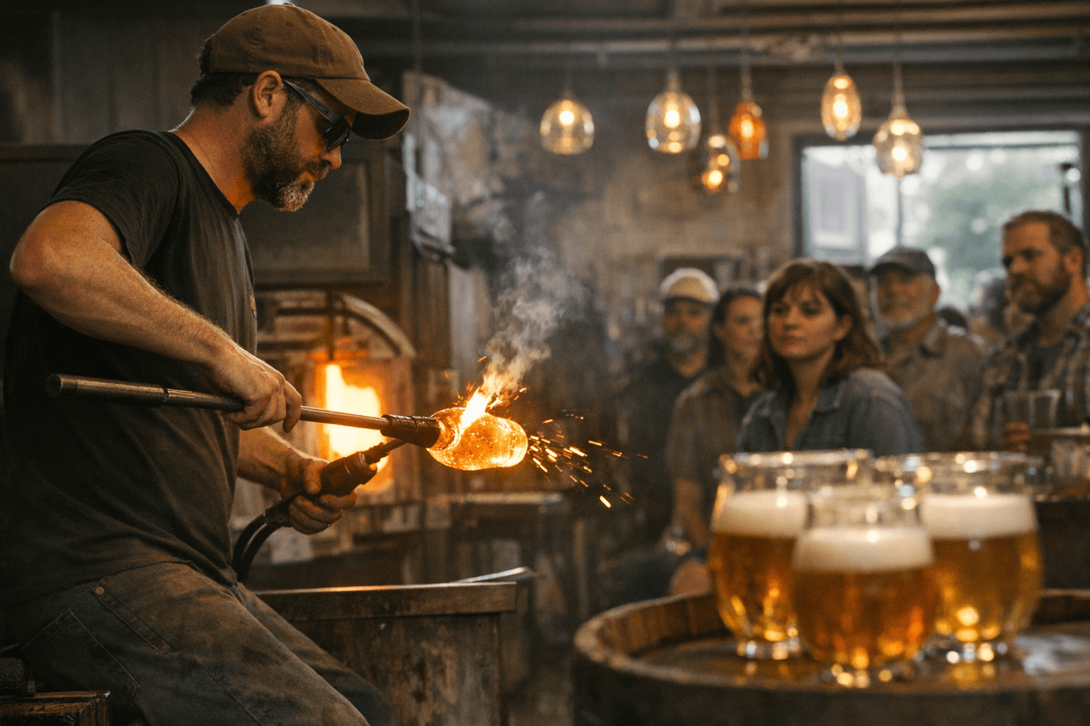 Lexington Glassworks brings handmade glass art to downtown Asheville