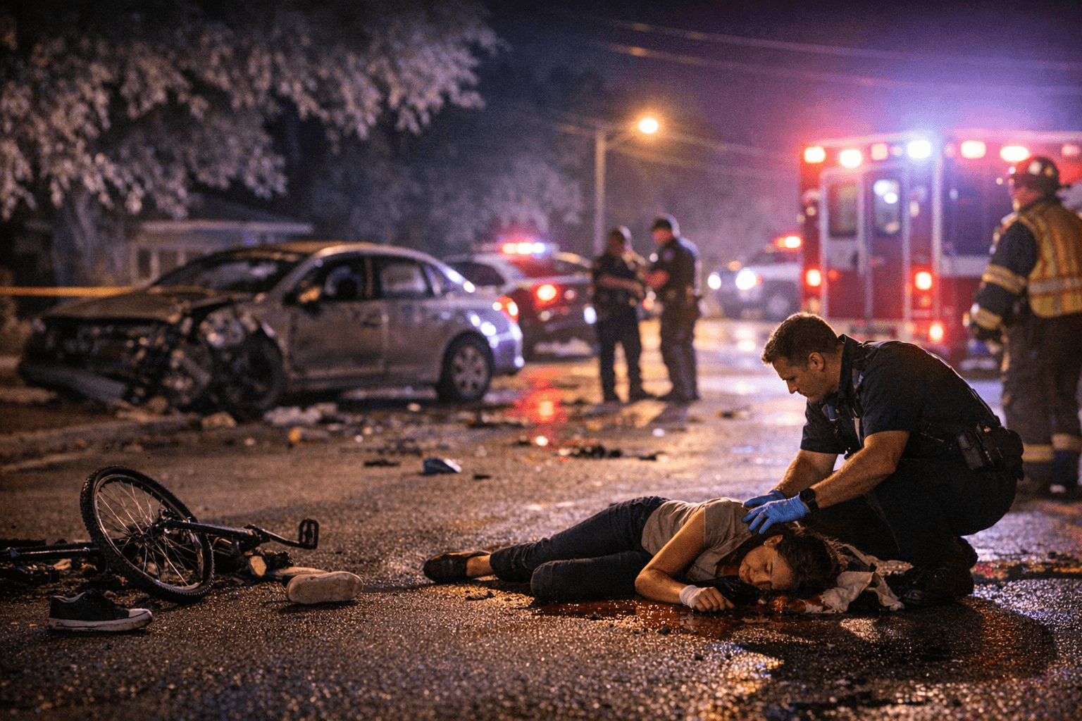 Hit-and-run crash with injuries reported on Curry Drive in Spring Hill