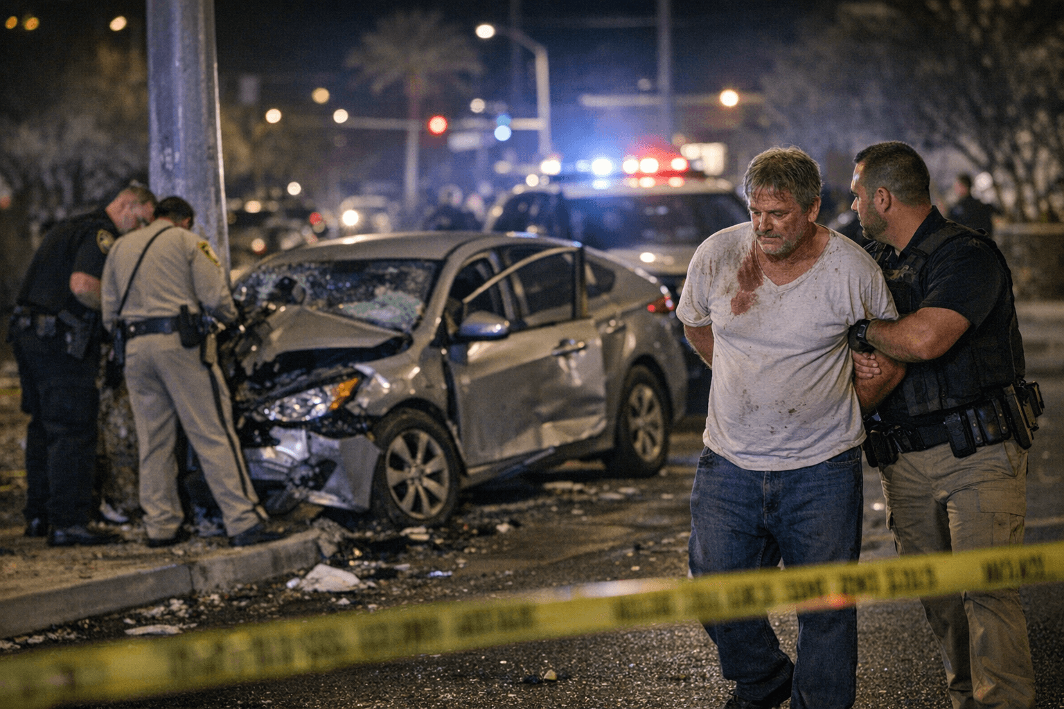 Police probe deadly robbery, kidnapping after stolen car crash in Las Vegas