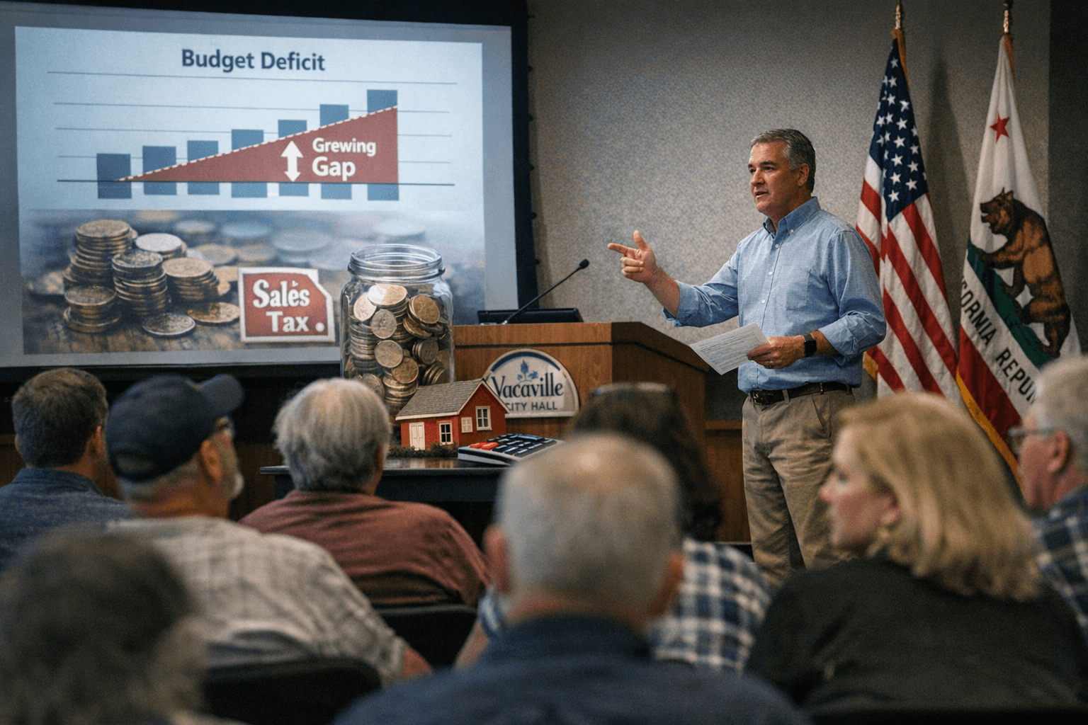 Vacaville launches outreach on budget gap, possible sales tax measure
