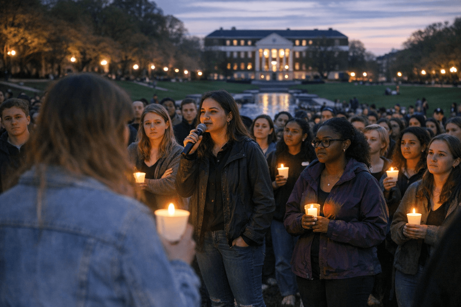 UMD students rally for Take Back the Night on McKeldin Mall