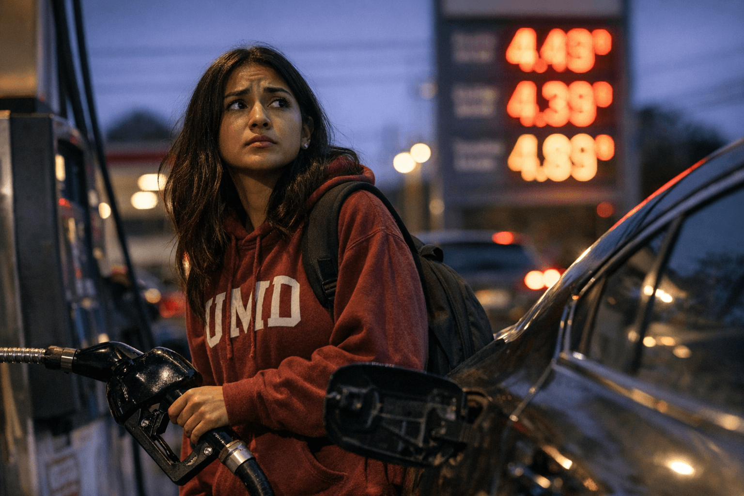 UMD students feel gas pain as prices spike after Iran closes strait