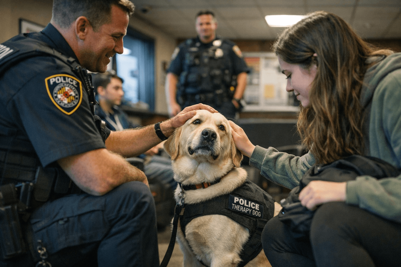 UMPD introduces Sammy, support dog for mental health needs in College Park