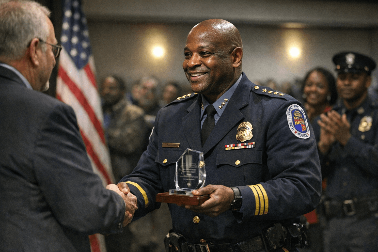 PGPD Assistant Chief Nichols honored for leadership, community service